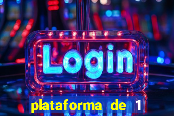 plataforma de 1 real fortune tiger